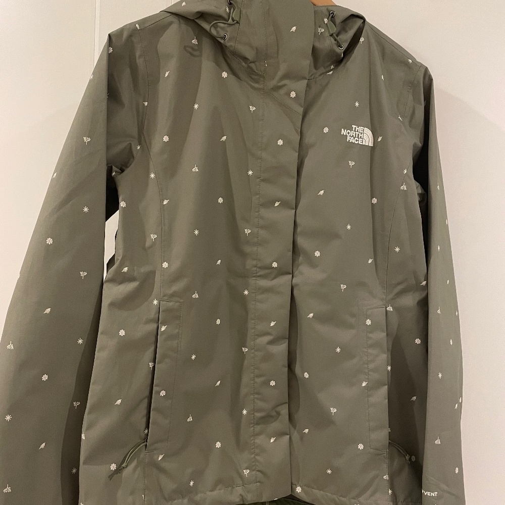 The North Face rain jacket